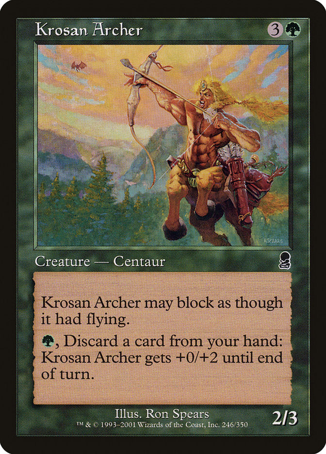Krosan Archer [Odyssey] | Grognard Games