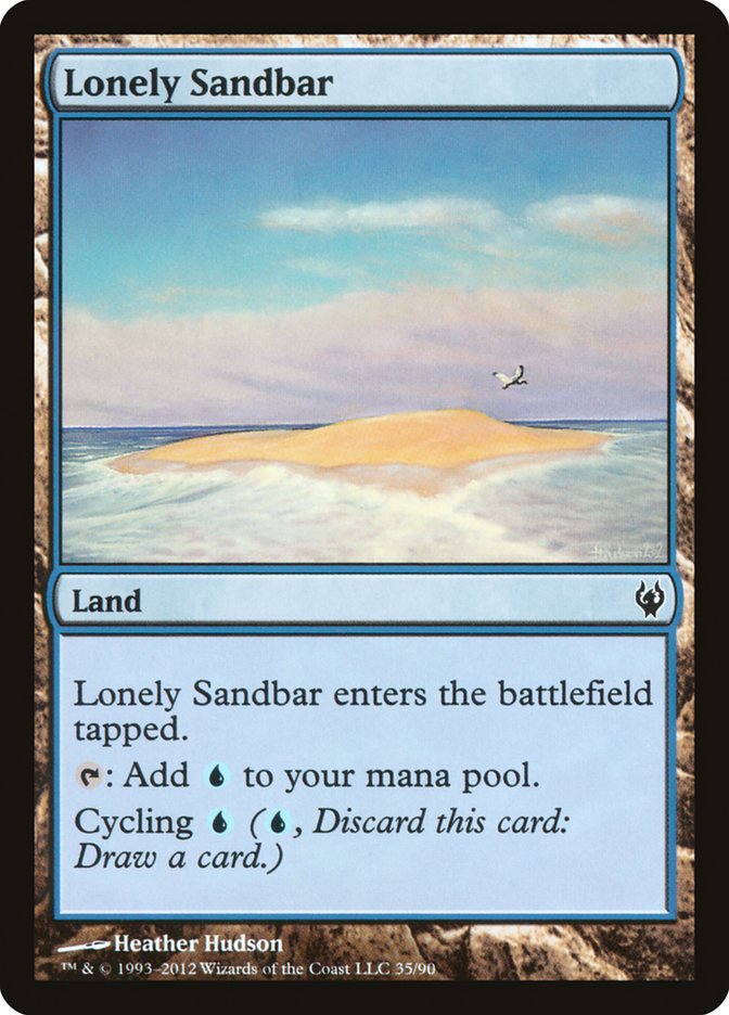 Lonely Sandbar [Duel Decks: Izzet vs. Golgari] | Grognard Games