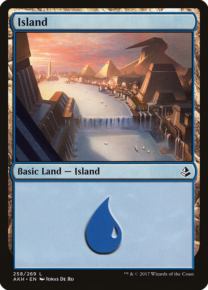 Island (258) [Amonkhet] | Grognard Games