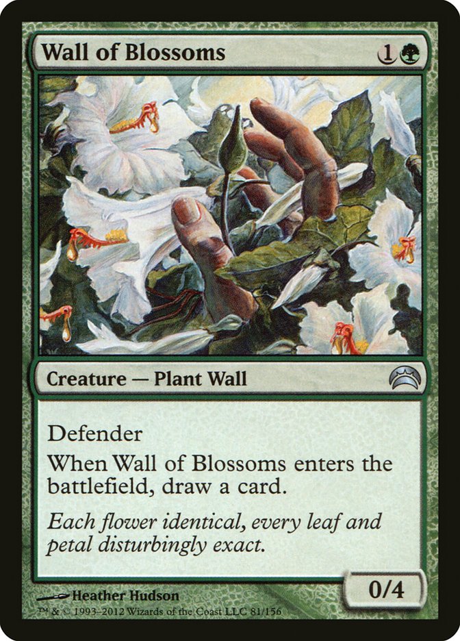 Wall of Blossoms [Planechase 2012] | Grognard Games