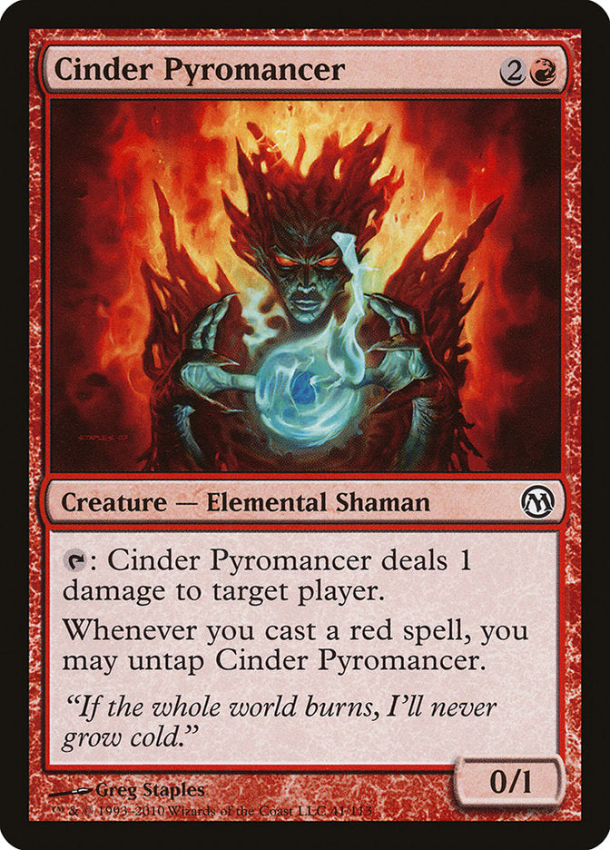 Cinder Pyromancer [Duels of the Planeswalkers] | Grognard Games