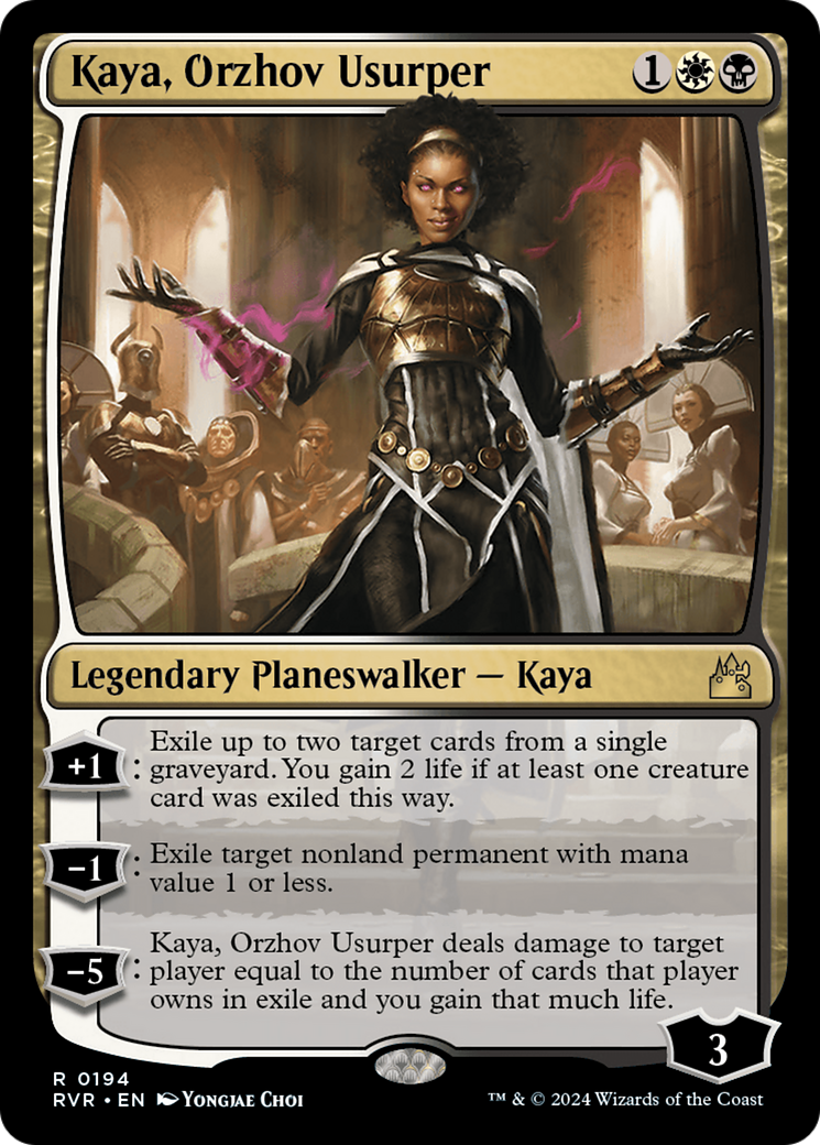 Kaya, Orzhov Usurper [Ravnica Remastered] | Grognard Games