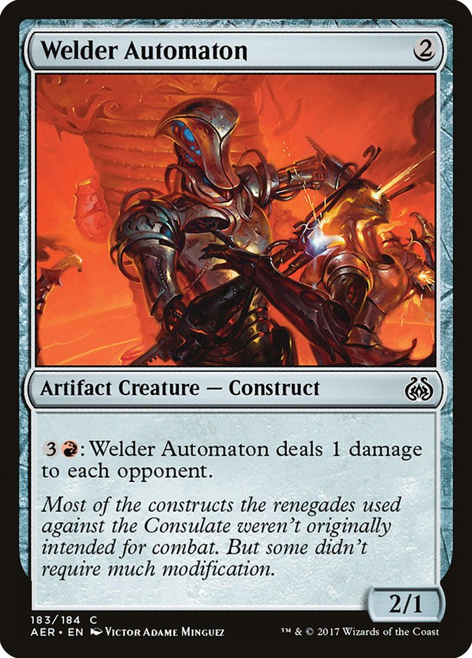 Welder Automaton [Aether Revolt] | Grognard Games