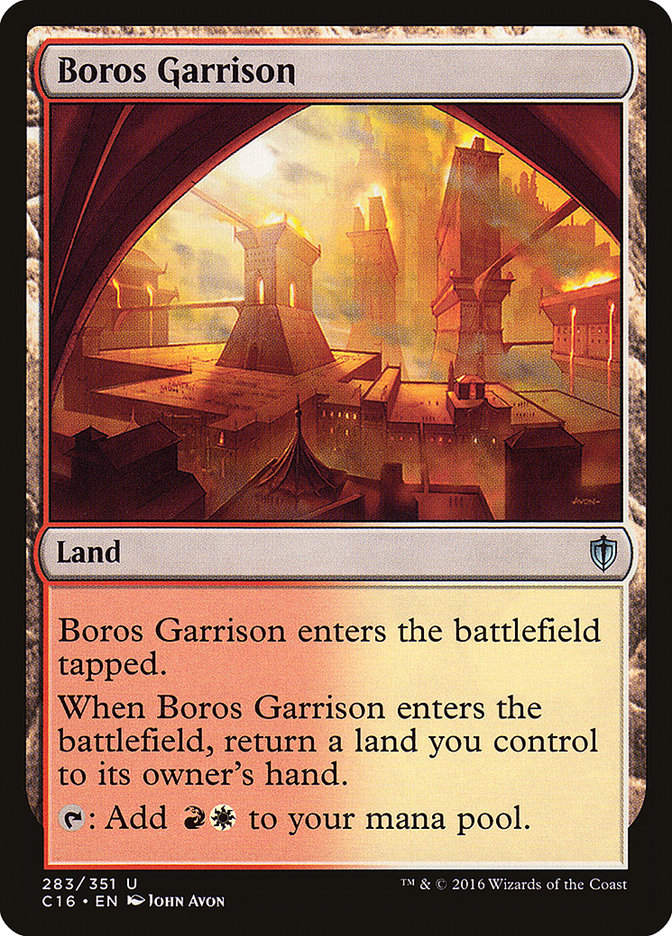 Boros Garrison [Commander 2016] | Grognard Games
