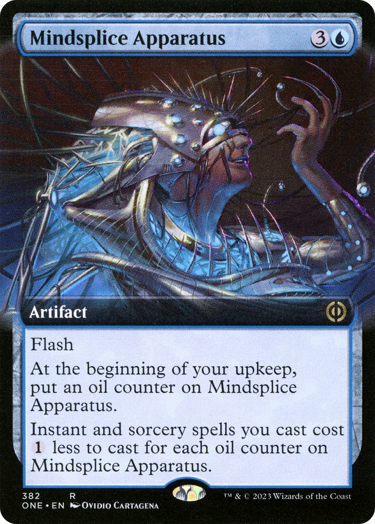 Mindsplice Apparatus (Extended Art) [Phyrexia: All Will Be One] | Grognard Games