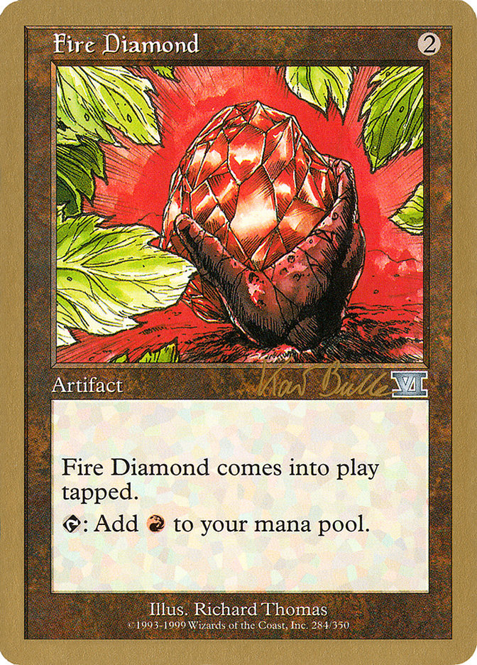 Fire Diamond (Kai Budde) [World Championship Decks 1999] | Grognard Games