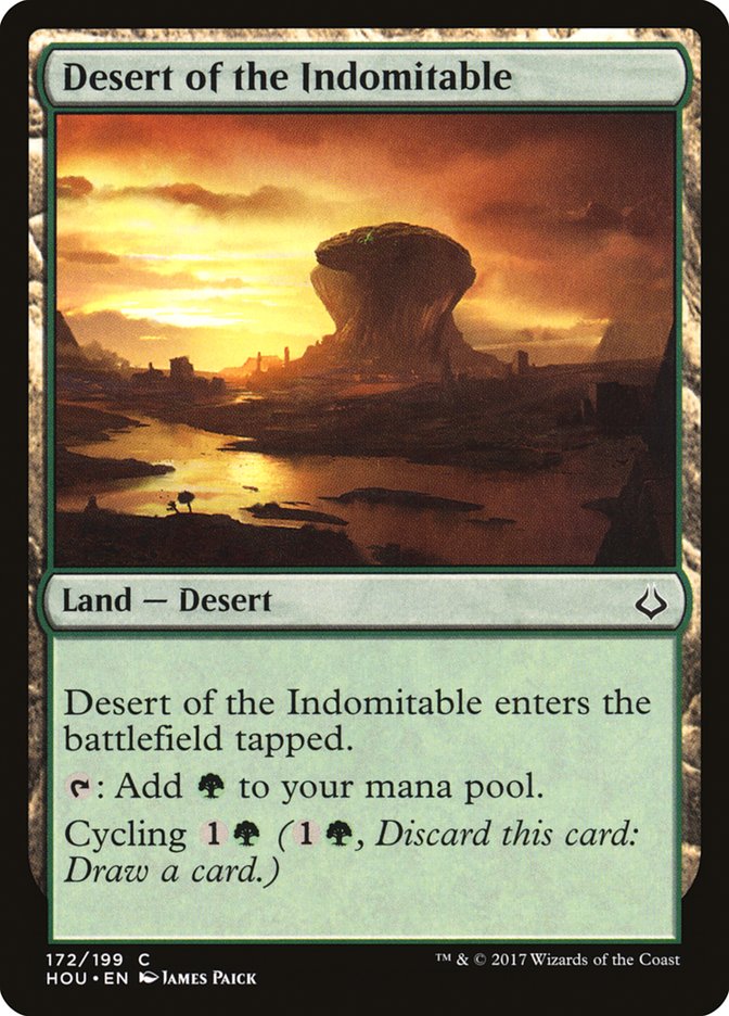 Desert of the Indomitable [Hour of Devastation] | Grognard Games