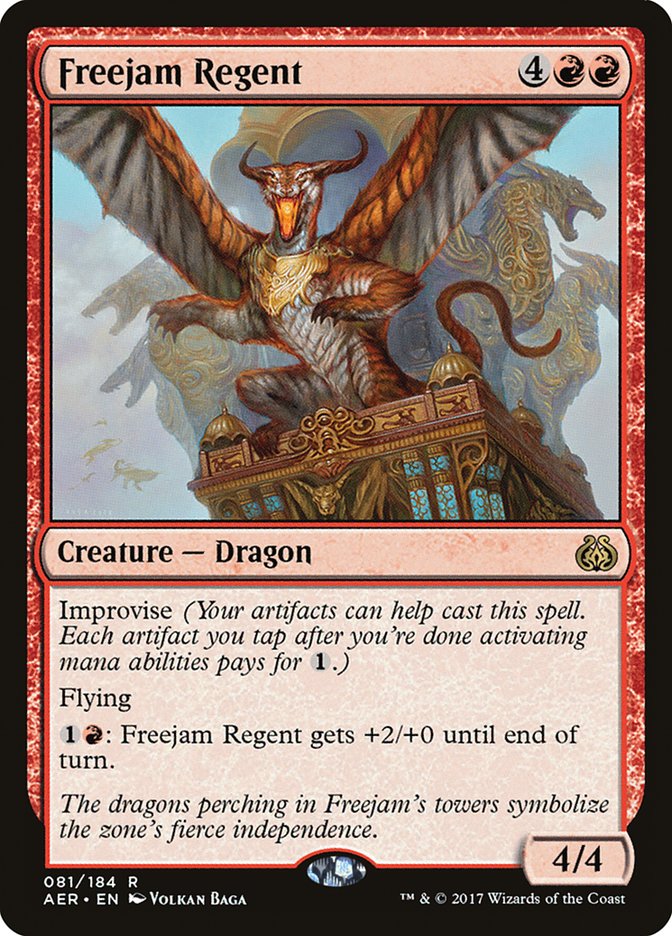 Freejam Regent [Aether Revolt] | Grognard Games