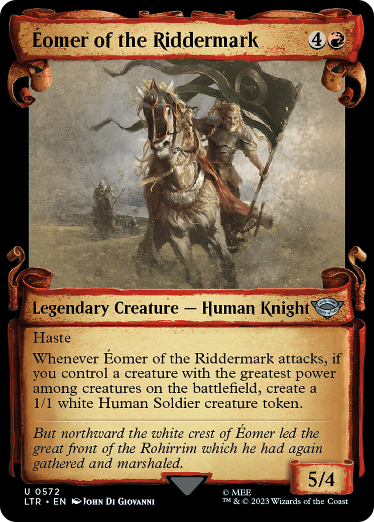 Eomer of the Riddermark [The Lord of the Rings: Tales of Middle-Earth Showcase Scrolls] | Grognard Games