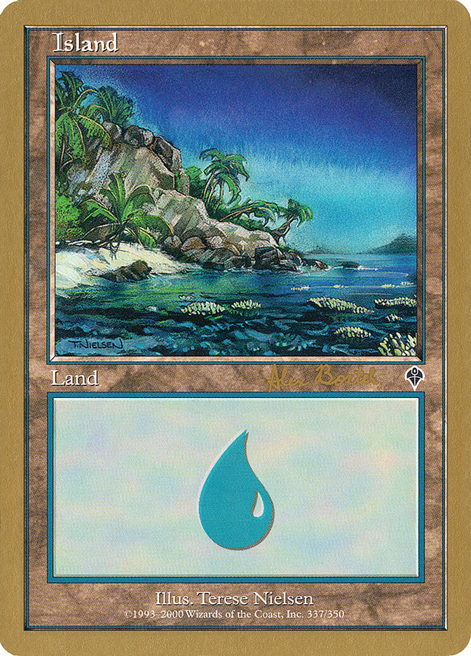 Island (ab337) (Alex Borteh) [World Championship Decks 2001] | Grognard Games