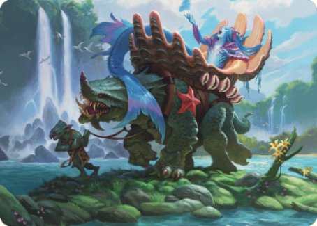 Vodalian Mindsinger Art Card [Dominaria United Art Series] | Grognard Games