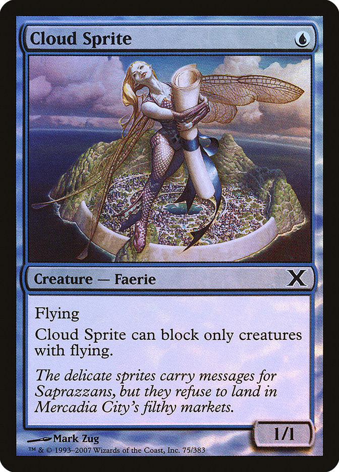 Cloud Sprite (Premium Foil) [Tenth Edition] | Grognard Games