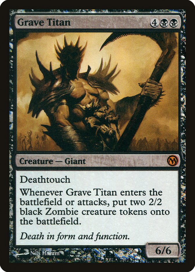 Grave Titan (Duels of the Planeswalkers Promos) [Duels of the Planeswalkers Promos 2011] | Grognard Games