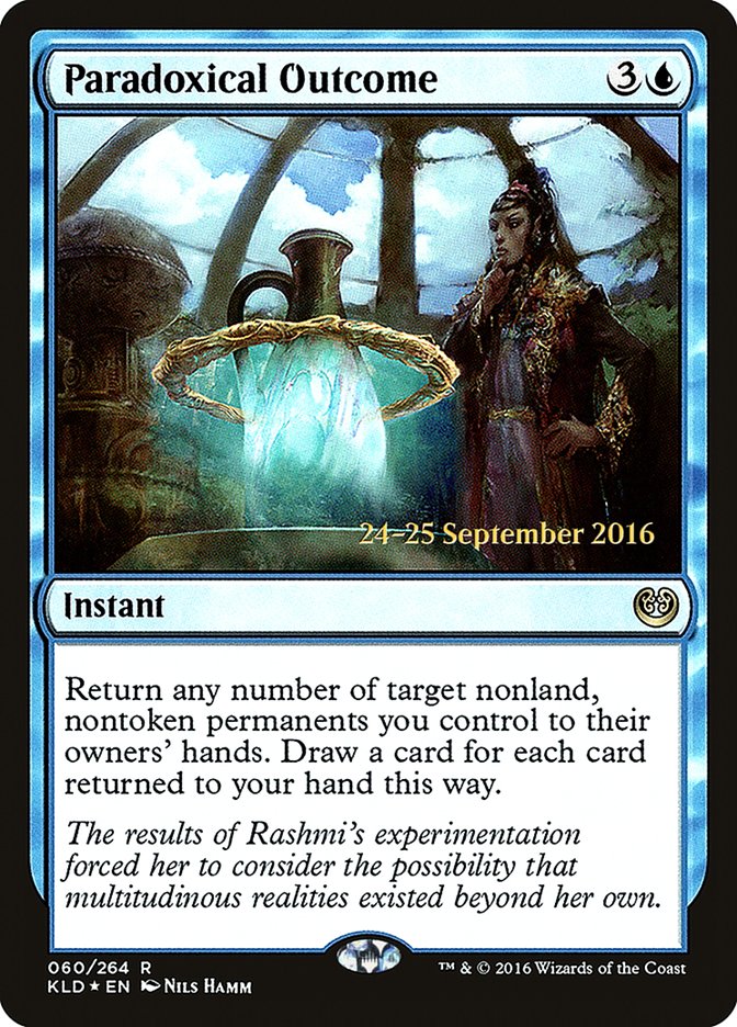 Paradoxical Outcome  [Kaladesh Prerelease Promos] | Grognard Games