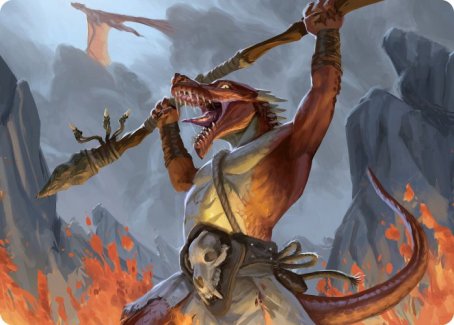 Kobold Art Card [Dungeons & Dragons: Adventures in the Forgotten Realms Art Series] | Grognard Games