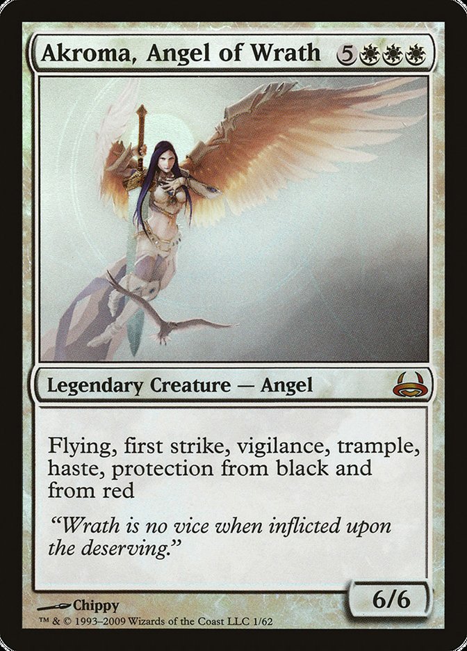 Akroma, Angel of Wrath [Duel Decks: Divine vs. Demonic] | Grognard Games