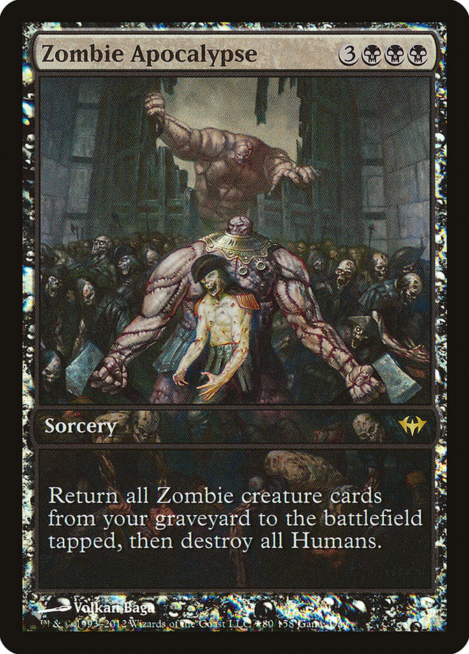 Zombie Apocalypse (Game Day) [Dark Ascension Promos] | Grognard Games