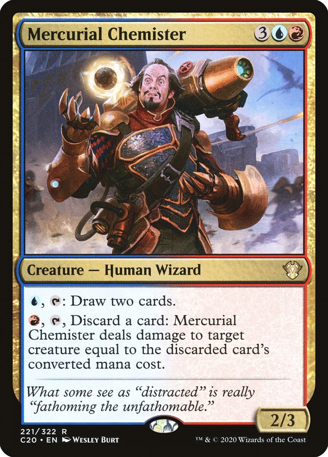 Mercurial Chemister [Commander 2020] | Grognard Games