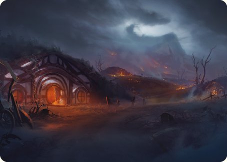 Field of Ruin Art Card [The Lord of the Rings: Tales of Middle-earth Art Series] | Grognard Games