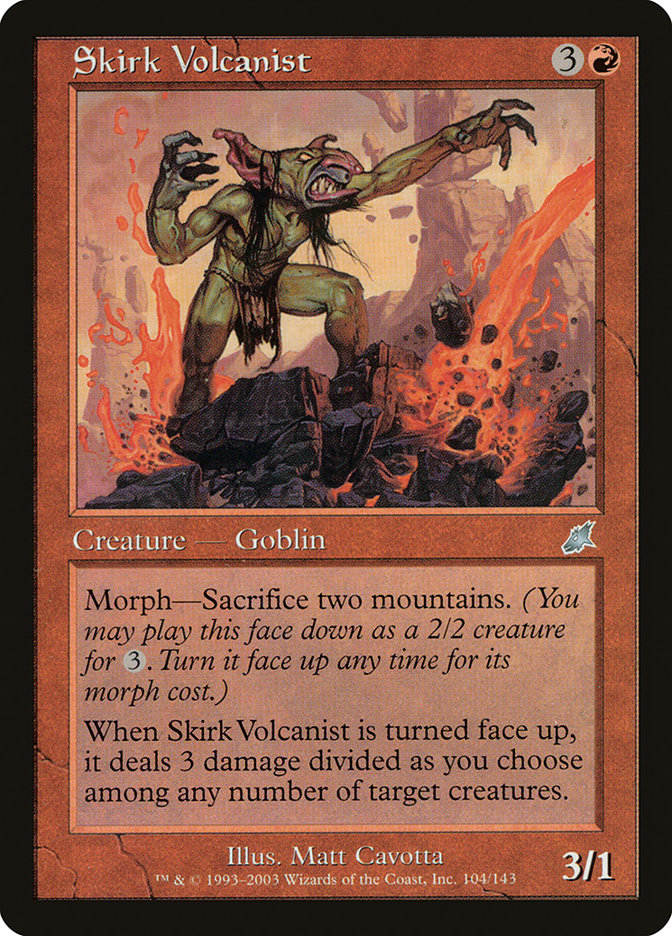 Skirk Volcanist [Scourge] | Grognard Games