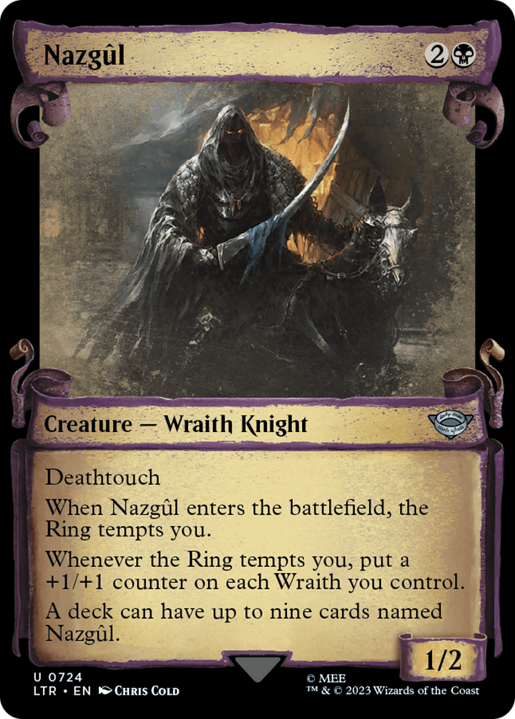 Nazgul (0724) [The Lord of the Rings: Tales of Middle-Earth Showcase Scrolls] | Grognard Games