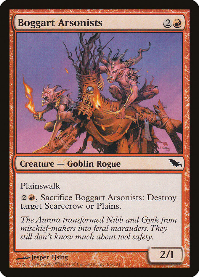 Boggart Arsonists [Shadowmoor] | Grognard Games