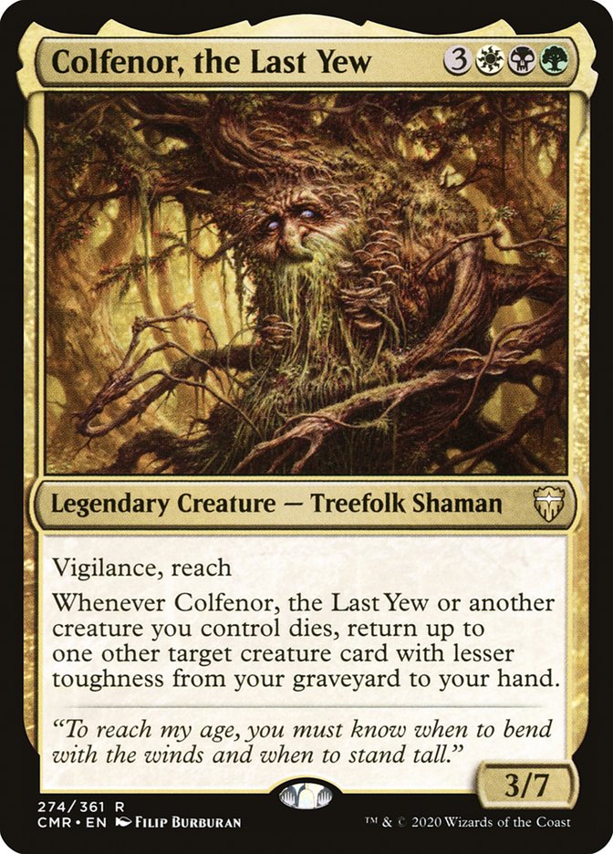 Colfenor, the Last Yew [Commander Legends] | Grognard Games