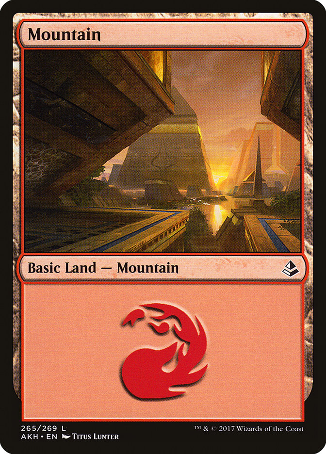 Mountain (265) [Amonkhet] | Grognard Games