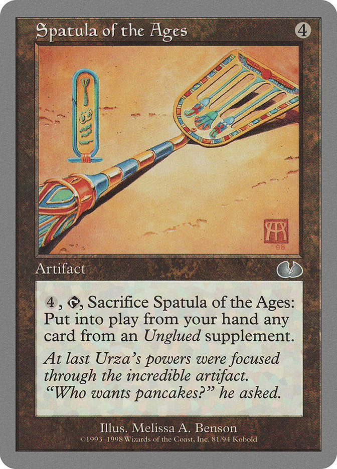 Spatula of the Ages [Unglued] | Grognard Games