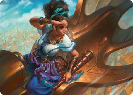 Talas Lookout Art Card [Dominaria United Art Series] | Grognard Games