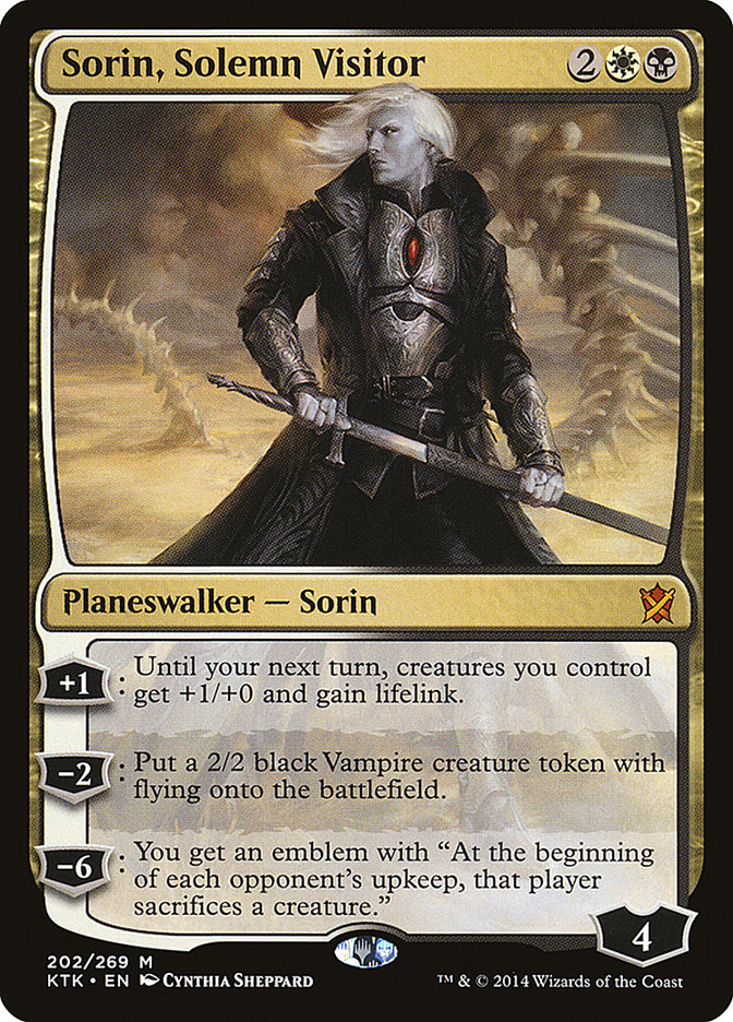 Sorin, Solemn Visitor [Khans of Tarkir] | Grognard Games