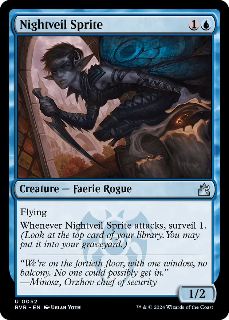 Nightveil Sprite [Ravnica Remastered] | Grognard Games