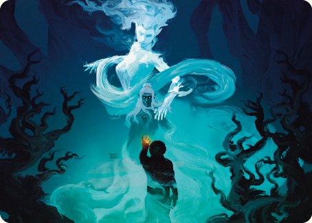 Galadriel of Lothlorien Art Card [The Lord of the Rings: Tales of Middle-earth Art Series] | Grognard Games