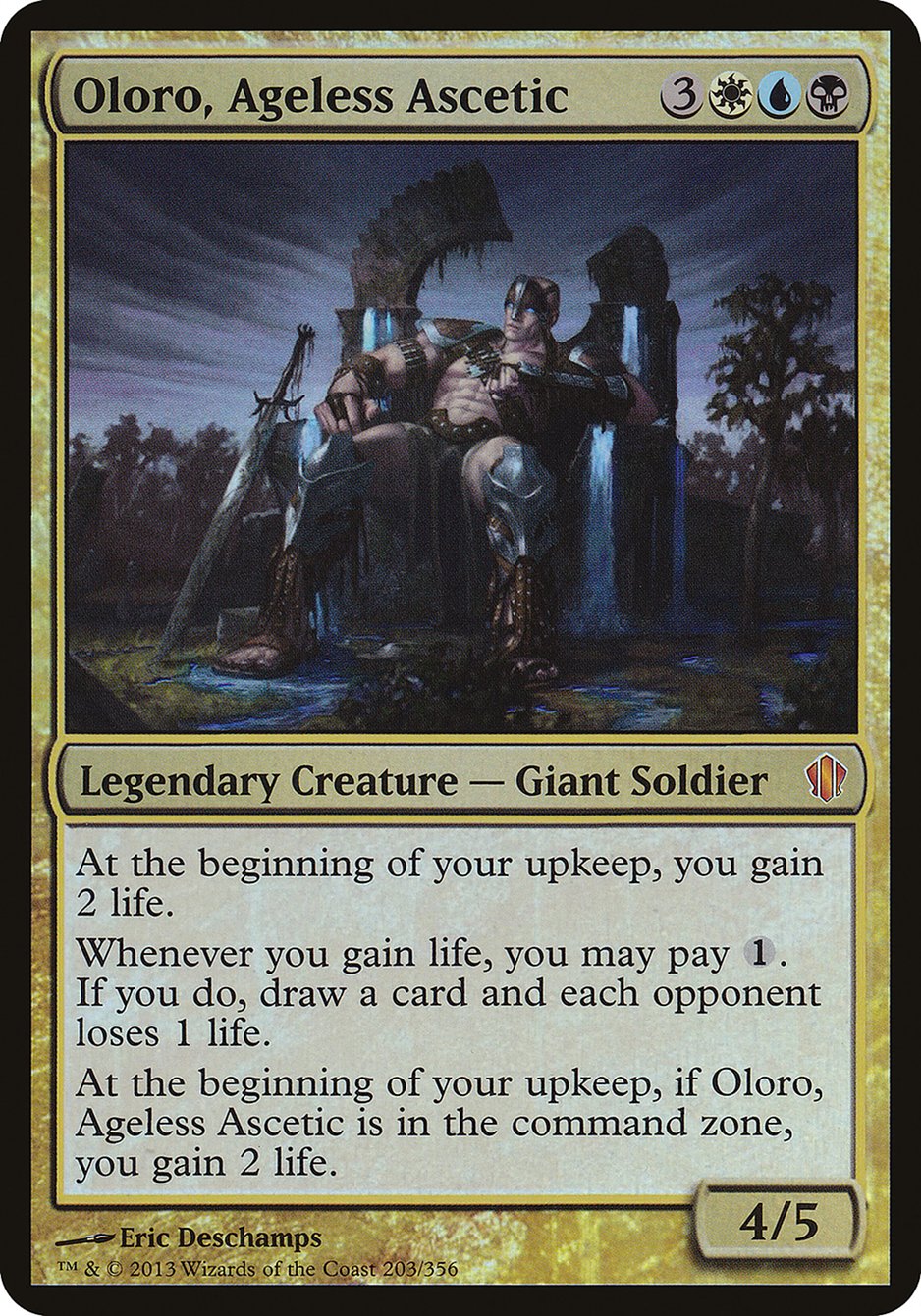 Oloro, Ageless Ascetic (Oversized) [Commander 2013 Oversized] | Grognard Games