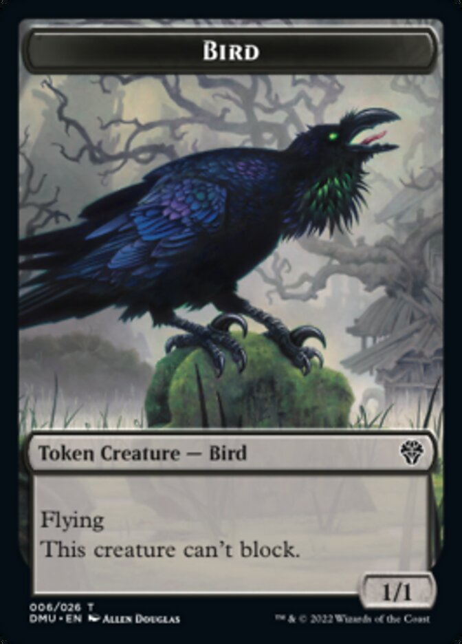 Bird Token (006) [Dominaria United Tokens] | Grognard Games