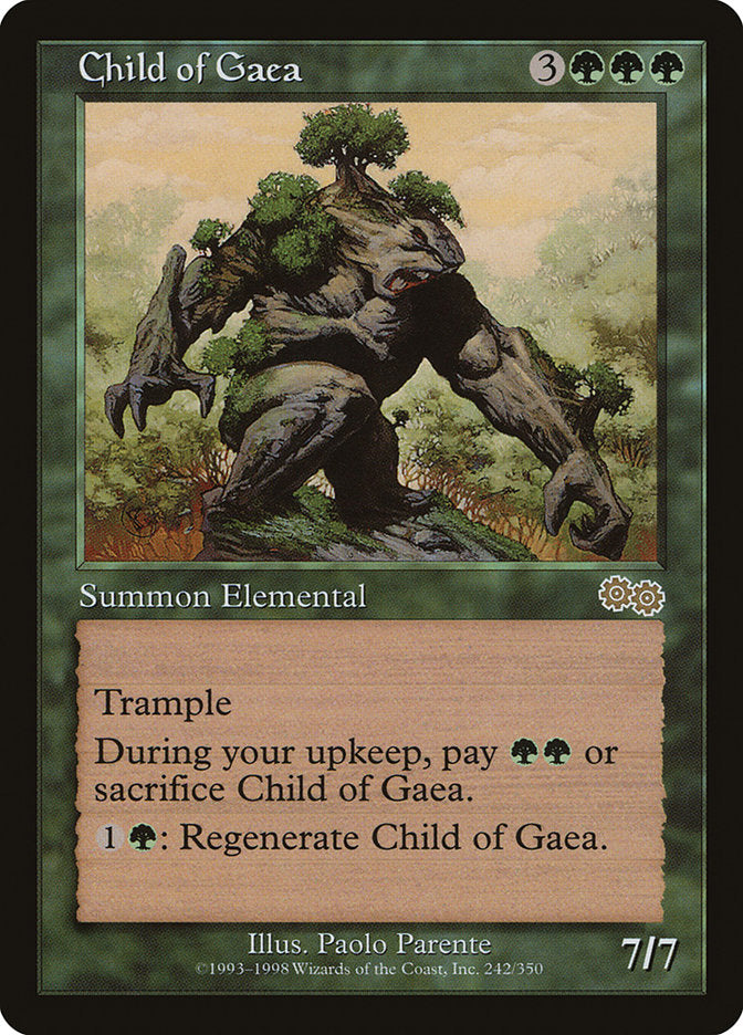 Child of Gaea [Urza's Saga] | Grognard Games