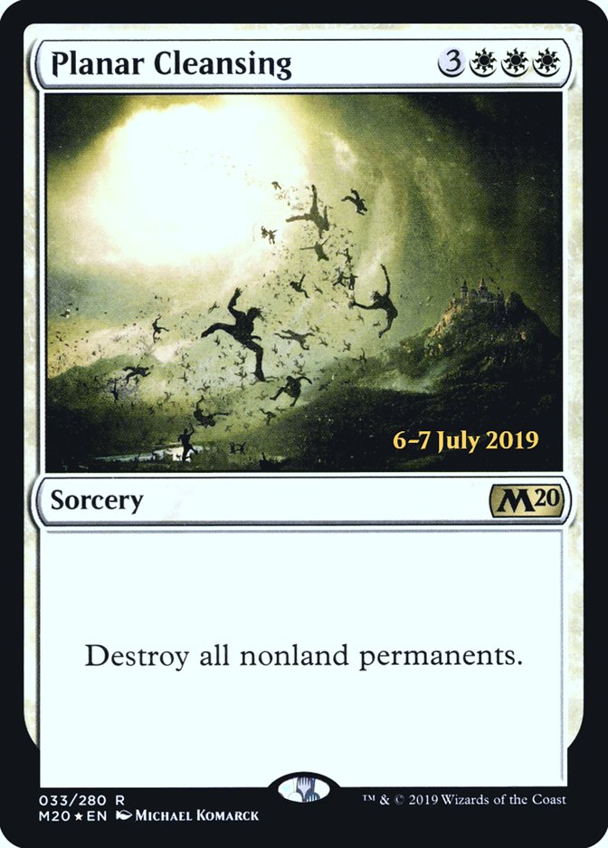 Planar Cleansing  [Core Set 2020 Prerelease Promos] | Grognard Games