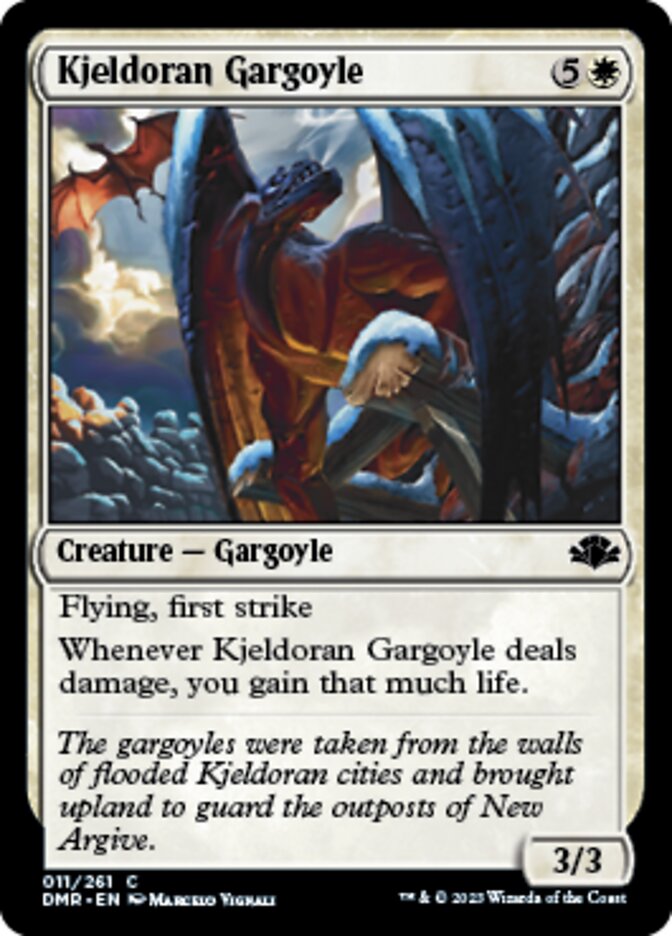 Kjeldoran Gargoyle [Dominaria Remastered] | Grognard Games