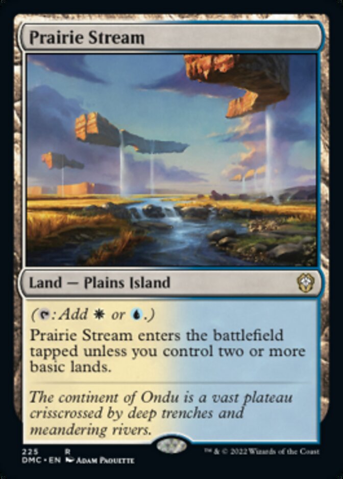 Prairie Stream [Dominaria United Commander] | Grognard Games