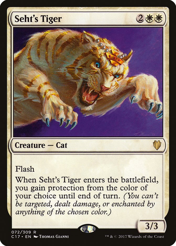 Seht's Tiger [Commander 2017] | Grognard Games