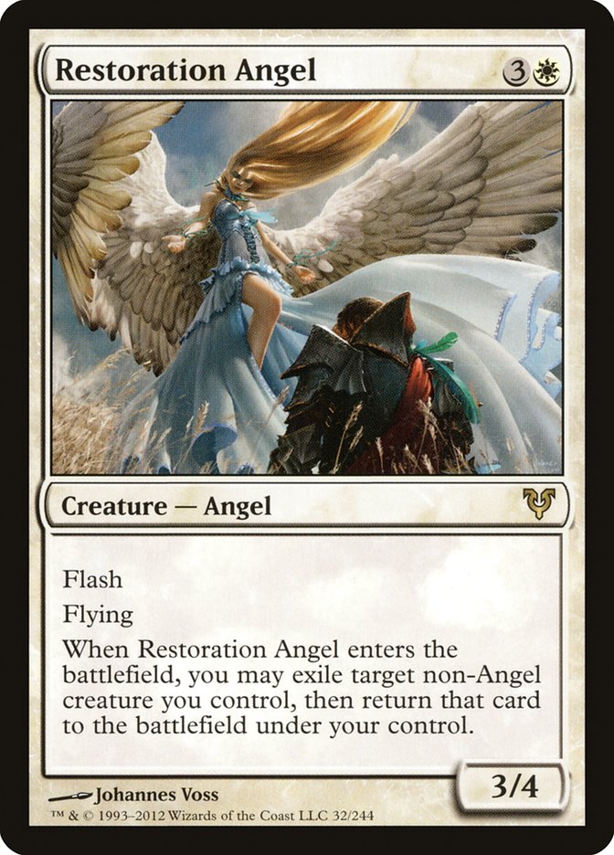 Restoration Angel [Avacyn Restored] | Grognard Games