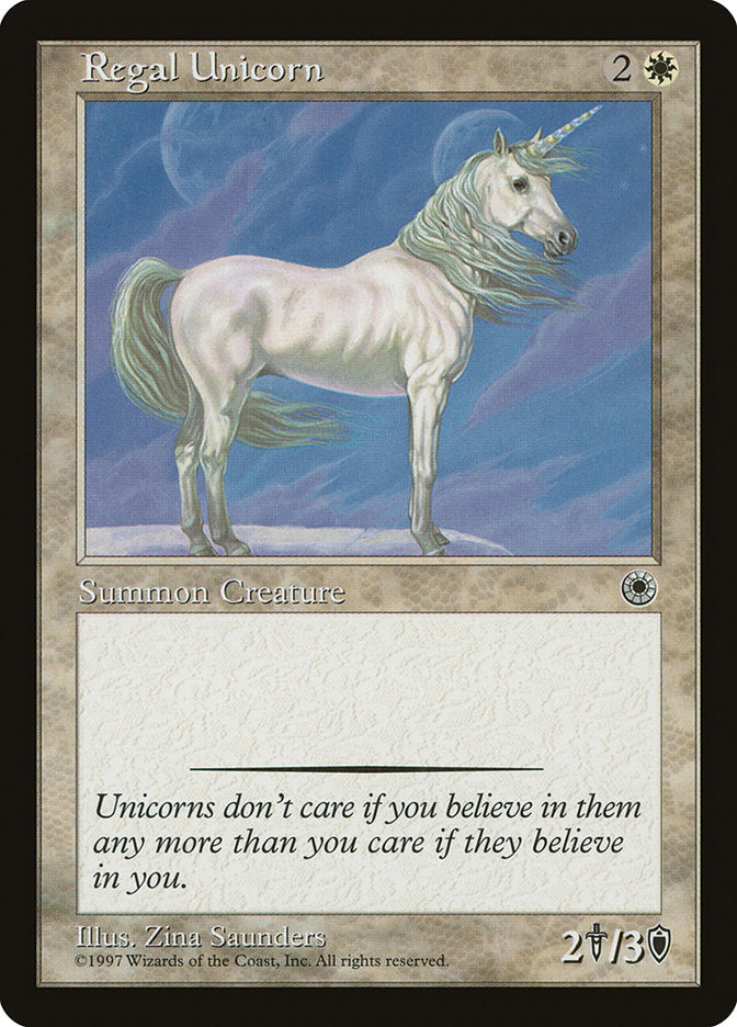 Regal Unicorn [Portal] | Grognard Games
