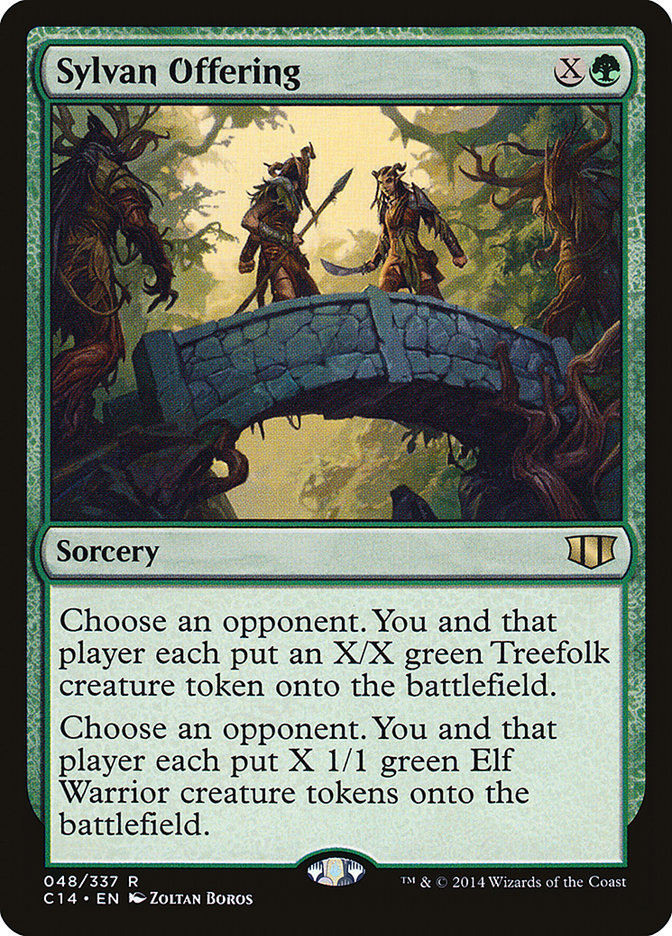 Sylvan Offering [Commander 2014] | Grognard Games