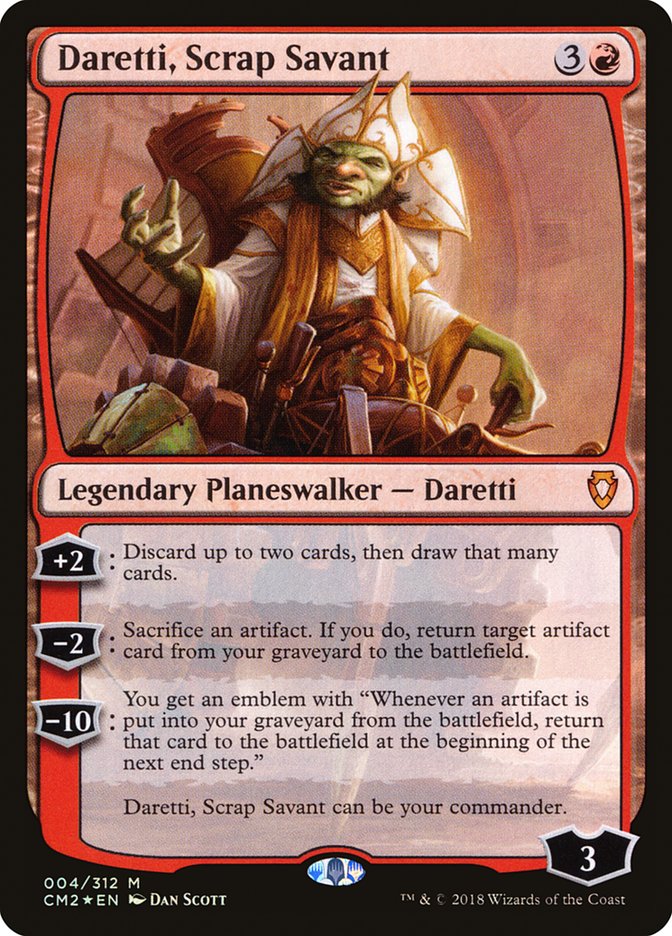 Daretti, Scrap Savant [Commander Anthology Volume II] | Grognard Games