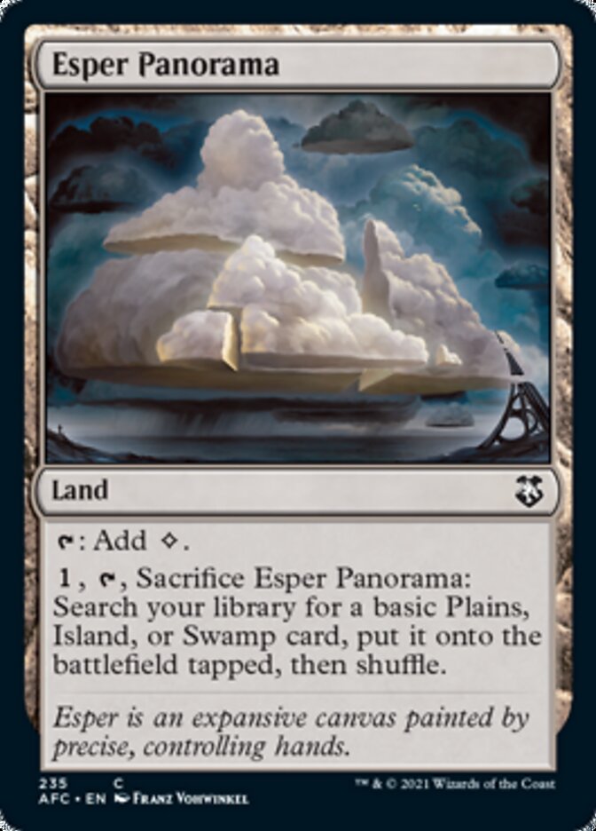 Esper Panorama [Dungeons & Dragons: Adventures in the Forgotten Realms Commander] | Grognard Games