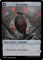 Incubator // Phyrexian (17) Double-Sided Token [March of the Machine Tokens] | Grognard Games