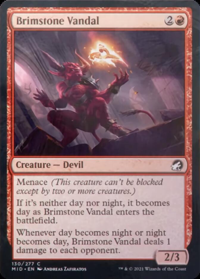 Brimstone Vandal [Innistrad: Midnight Hunt] | Grognard Games