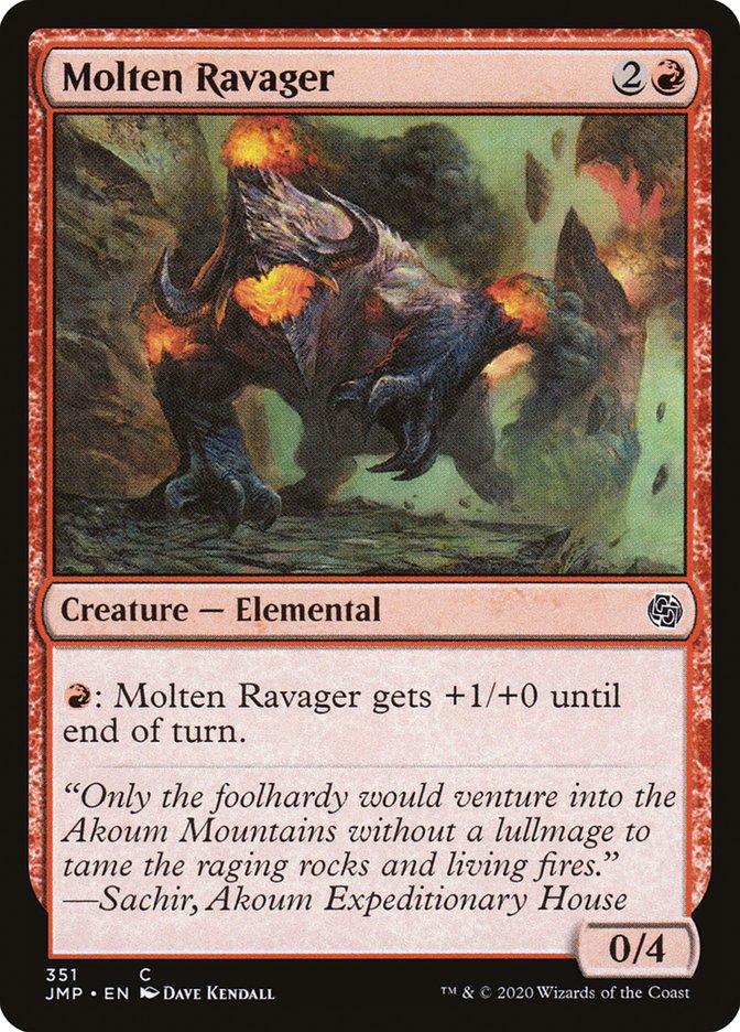 Molten Ravager [Jumpstart] | Grognard Games