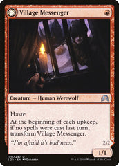 Village Messenger // Moonrise Intruder [Shadows over Innistrad] | Grognard Games