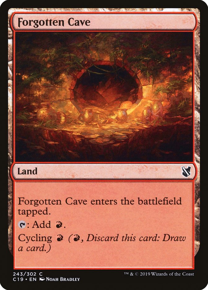 Forgotten Cave [Commander 2019] | Grognard Games